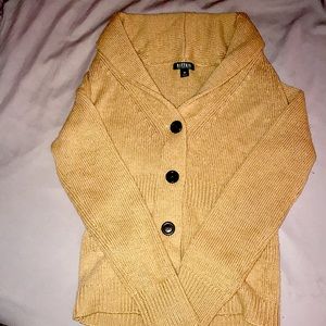 Sarah Jessica Parker Bitten brown cardigan